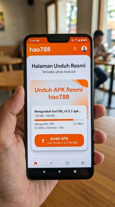 Tampilan halaman APK hao788